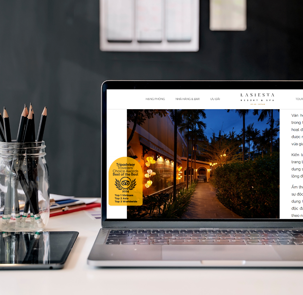 Thiết kế website La Siesta Hội An Resort